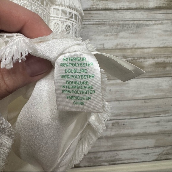 Lilly Pulitzer Women's Anette Shift Mini White Dress Sleeveless size 10 - Picture 4 of 8